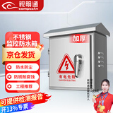 视明通 防水盒不锈钢防水箱监控电源防雨箱室外交换机户外接线盒