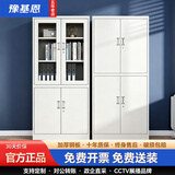 豫基恩文件柜铁皮柜档案柜办公柜资料柜抽屉柜玻璃柜凭证柜储物柜带锁 大器械文件柜 0.5mm 【经济款式 整装发货】