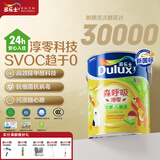 多乐士（Dulux）乳胶漆森呼吸淳零抗菌竹炭防霉墙面漆全效儿童漆涂料A8206白5L