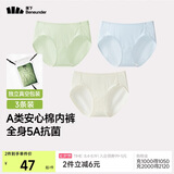 蕉下内裤女士棉质内裤纯棉底档100%棉无痕抗菌抑菌底档 A类棉 CT049