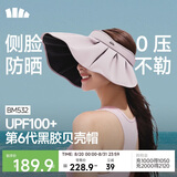 蕉下（beneunder）遮阳帽子女黑胶防晒帽大檐户外防紫外线百搭空顶帽太阳帽BM532