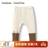 巴拉巴拉balaOne童装儿童打底裤女宝宝裤子2025秋季弹力长裤208325123003