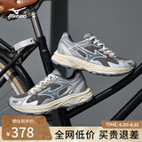 美津浓（MIZUNO）RACER S 吴曦同款跑鞋26新款男女缓震透气休闲慢跑鞋 19/渣渣灰 42 (270mm)