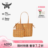 MCM【七夕情人节礼物】LIZ小号子母托特包单肩手提购物袋干邑色