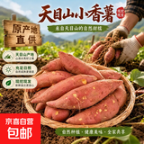 正宗天目山小香薯新鲜沙地蜜薯无丝板栗地瓜榴莲蜜薯生鲜超市蔬菜 2斤 中果(50g-150g）