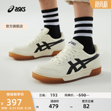 亚瑟士ASICS男鞋女鞋运动休闲鞋复古篮球鞋百搭板鞋 COURT MZ 米白色/黑色 45