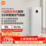 米家小米空气净化器5Pro 家用除甲醛除菌除过敏原