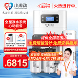 小激动双罐软水机家用2.8T/H大流量小型厨下式 全自动中央全屋净水软水系统套装 软化水除垢净水器设备 心动套餐/适合3-6个用水点使用