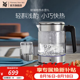 WMF福腾宝不锈钢 玻璃可调温电茶壶烧水壶保温茶壶电热水壶1L 1L