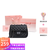 viney牛皮包包女包品牌链条包轻奢单肩斜挎包生日礼物高级感送女友老婆