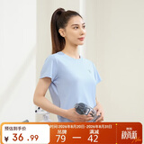 361°短袖女t恤夏季新款速干衣运动跑步宽松瑜伽服上衣服662424126H-2
