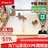 丸丫山茶花PE覆膜ixpe爬爬垫婴儿童垫无甲醛宝宝爬行垫1.8*2.5整体款