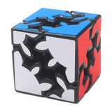 ZCUBE3D立体齿轮魔方异形三阶齿轮金字塔送复原教程男孩儿童趣味玩具 二阶黑色