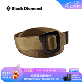 Black Diamond黑钻户外编织BD钻石矿腰带男士简约时尚百搭免打孔便捷调节裤带 Dark Curry-D3I5 S