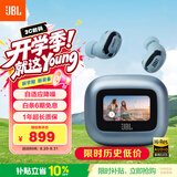 JBLLIVE BUDS 3智能触屏主动降噪真无线蓝牙耳机 长续航高保真防尘防水华为苹果耳机 蓝色