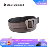 Black Diamond黑钻户外编织BD钻石矿腰带男士简约时尚百搭免打孔便捷调节裤带 Slate-D3I5 L