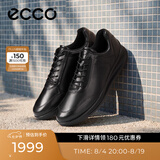 爱步（ECCO）经典皮鞋  春夏舒适牛皮革商务休闲鞋男士增高男鞋 雅仕207124 黑色20712401001 （批次随机发货） 41