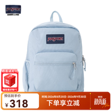 JANSPORT杰斯伯书包轻便双肩包男女旅行包简约背包电脑包学生校园 7ZNZ7G7雾霾蓝-隔层+侧袋+厚底