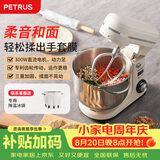柏翠（petrus）厨师机和面机揉面机打蛋器轻音全自动多功能搅拌面包家用小型PE4633