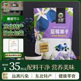永富蓝莓干250g独立小包装东北大兴安岭特产健康儿童老人零食酸甜