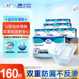 添宁（TENA）易换式U型纸尿片S-M码160片（尺寸：49*21cm）产妇/老人失禁护理