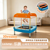 乐跳（Lejump） lejump乐跳儿童蹦蹦床可折叠家用室内婴儿小型玩具弹跳床易收纳 0.96米 魔方小恐龙蹦床 折叠款【赠海洋球+收纳袋】