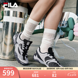 斐乐（FILA）【杨幂同款】跳跳鞋丨女鞋夏季透气芭蕾鞋德训鞋薄底休闲鞋 黑/南极灰-SM 37.5