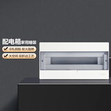 德力西（DELIXI）强电配电箱 强电布线箱20回路家用照明暗装空气开关箱