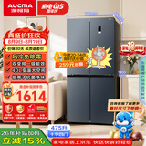 澳柯玛（AUCMA）475升十字对开双开四开门风冷无霜家用超薄大容量一级能效双变频电冰箱BCD-475WPHXFE 国家补贴