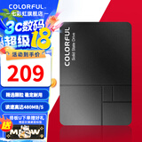 七彩虹（Colorful） SL500 SSD固态硬盘 SATA3.0接口台式机电脑笔记本固态硬盘 SL500 240G【升级CF500 250G】 移动硬盘盒Type-C