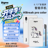 BIGMEHiBreakPro Color6.13英寸彩色墨水屏智能手机电子书阅读器墨水屏平板八核快刷256GB支持5G通话 彩墨屏高配手机+C8笔+折叠保护套白色 HiBreakPro Color