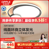 欧普照明（OPPLE）吸顶灯卧室灯护眼智能LED照明灯具简约现代大气全光谱 圆形