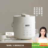 olayks立时 电压力锅 高压锅 多功能高压电饭锅快煮智能压力锅小型婴儿辅食锅 2升适用2-3人双胆