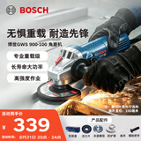 博世（BOSCH）角磨机抛光打磨切割机金属混凝土石材900瓦100mm工业级GWS900-100