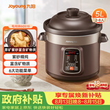 九阳（Joyoung）电炖锅电炖盅5L大容量紫砂预约电砂锅 多功能锅 智能定时精炖煮粥煲汤锅DG50Z-GD510