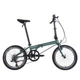 大行（DAHON）P8折叠自行车20英寸8级变速单车KBC083  消光灰绿【JD定制】