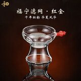 禾器高档茶滤茶漏过滤网玻璃公道杯泡茶过滤茶漏茶水分离器茶具配件