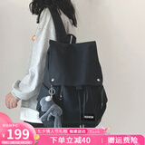爱情海双肩包书包女初高中大学生电脑包15吋大容量4-6年级旅行背包
