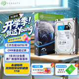 希捷（SEAGATE）监控硬盘1TB 256MB 5400转 SATA 垂直 机械 PMR CMR 希捷酷鹰SkyHawk ST1000VX012