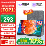 雕塑家 便携式显示器15.6英寸便携屏 显示屏扩展屏 电脑手机笔记本 PS4/5 Switch副屏一线直连MF16LC