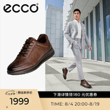 爱步（ECCO）正装鞋 增高牛皮休闲皮鞋男 雅仕男鞋系列207124 可可棕41