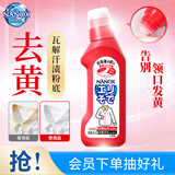 狮王（Lion）纳米乐高效洁白衣领净250g去渍预处理粉底液校服口红汗渍黄渍