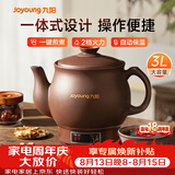 九阳（Joyoung）煎药壶 中药壶中药锅熬药罐 3L大容量一体式全自动陶瓷电砂锅智能家用养生壶炖药煲电药壶GD111