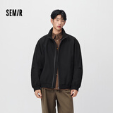森马（Semir）棉服男冬季简约时尚外套2026新款oversize松弛小众款立领上衣