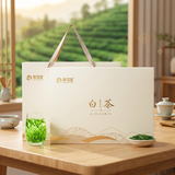 新旭堂白茶安吉茶叶绿茶礼盒装特级2026新茶春茶中秋礼物送长辈茶礼200g