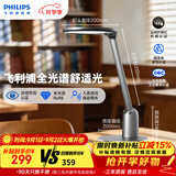 飞利浦（PHILIPS）【东哥同款】轩坦护眼台灯防蓝光防近视全光谱