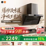 米家小米抽吸油烟机净烟机P1家电以旧换新上门安装 家用大吸力一级能效免拆洗可配燃气灶MJ04CY