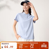 361°t恤女夏季新款运动polo衫速干休闲跑步健身短袖上衣662624111H-4