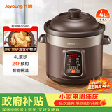 九阳（Joyoung）电炖锅电炖盅电砂锅炖汤盅煲汤锅多功能锅紫砂锅燕窝炖盅煮粥锅直炖4L大容量 可预约保温GD410