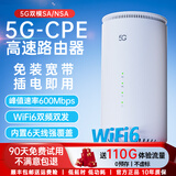 羽浪5g随身wifi6移动无线cpe路由器免插卡千兆双频车载上网高速流量户外直播商务办公2026款移动wifi 5G旗舰标配版【光纤级网速满血性能】 支持32台设备连接